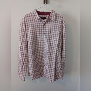 Banana Republic Red Button Down Shirt XL